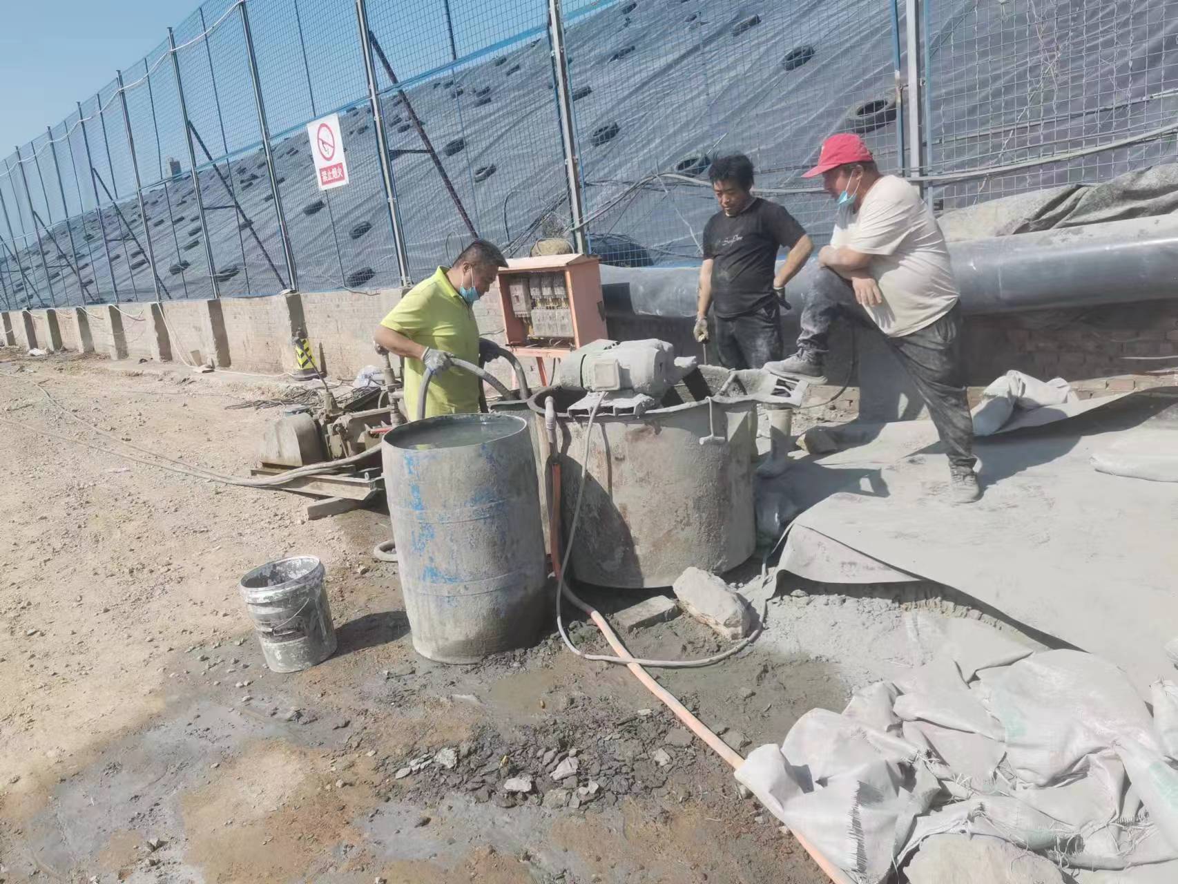 浈江袖阀管注浆